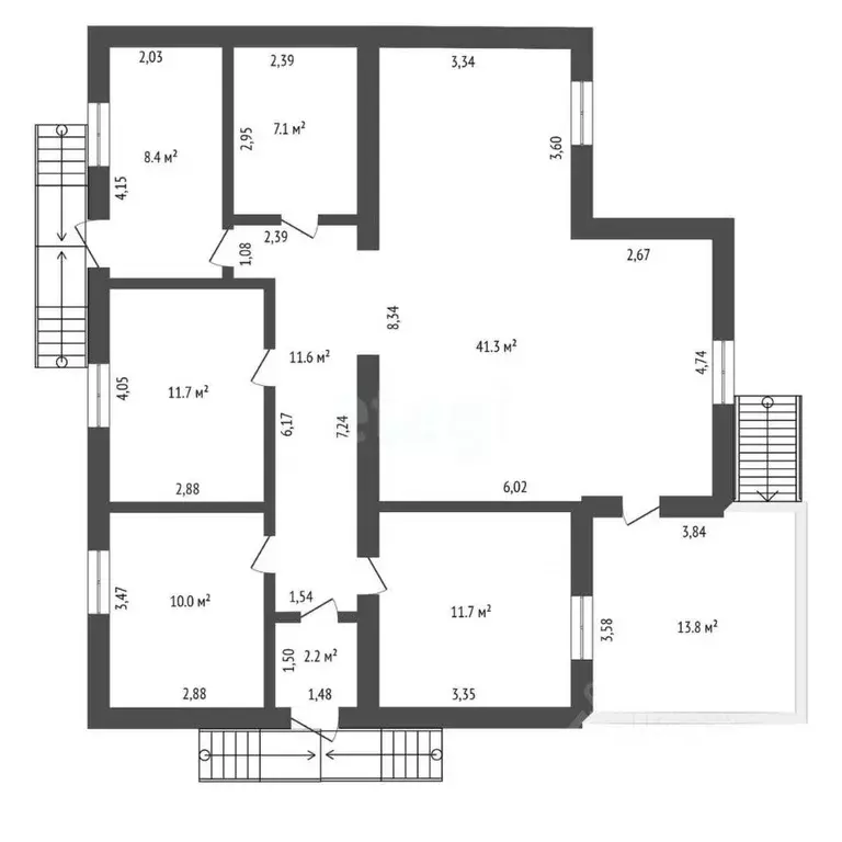 Дом в Амурская область, Благовещенский район, с. Чигири ул. Красная, ... - Фото 1