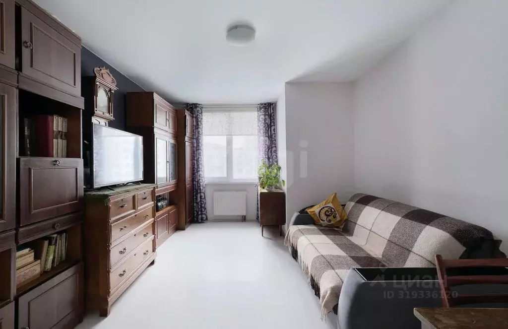 1-к кв. Санкт-Петербург ул. Вадима Шефнера, 10к1 (43.4 м) - Фото 0