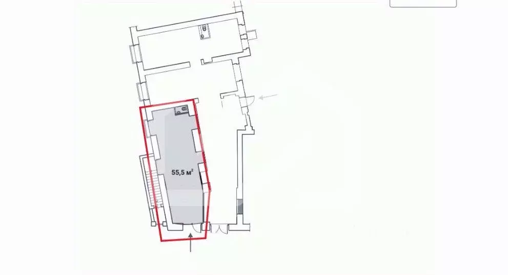 Помещение свободного назначения в Москва ул. Земляной Вал, 23С1 (56 м) - Фото 2