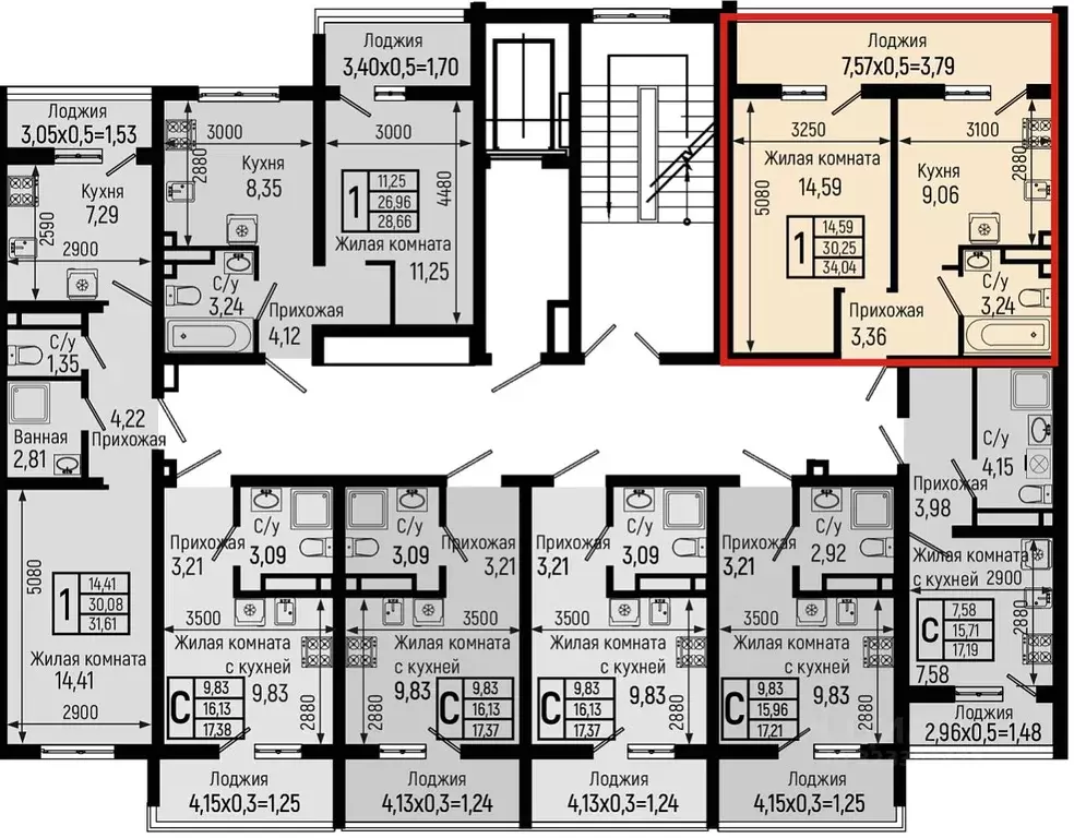 1-к кв. Краснодарский край, Туапсинский муниципальный округ, с. Небуг ... - Фото 2