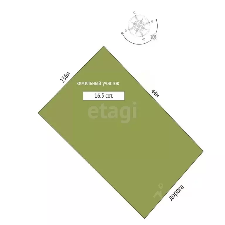 Участок в Хабаровский край, Хабаровский район, Мичуринское с/пос, ... - Фото 2