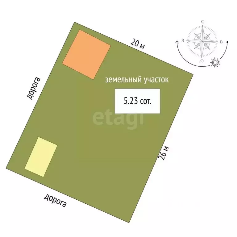 Дом в Тюменская область, Тюмень Домостроитель СНТ, ул. Ромашка (24 м) - Фото 2