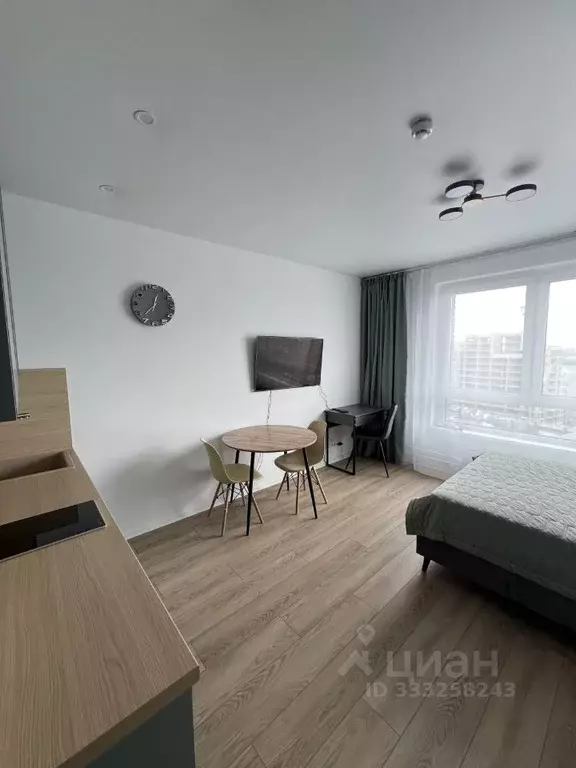 Студия Москва ул. Большое Понизовье, 8 (23.3 м) - Фото 1