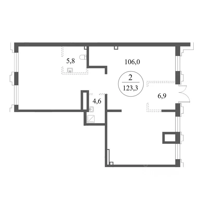 Помещение свободного назначения в Московская область, Одинцовский ... - Фото 1