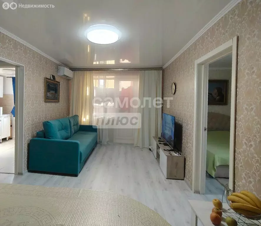 2-комнатная квартира: Астрахань, Боевая улица, 62 (42 м) - Фото 1