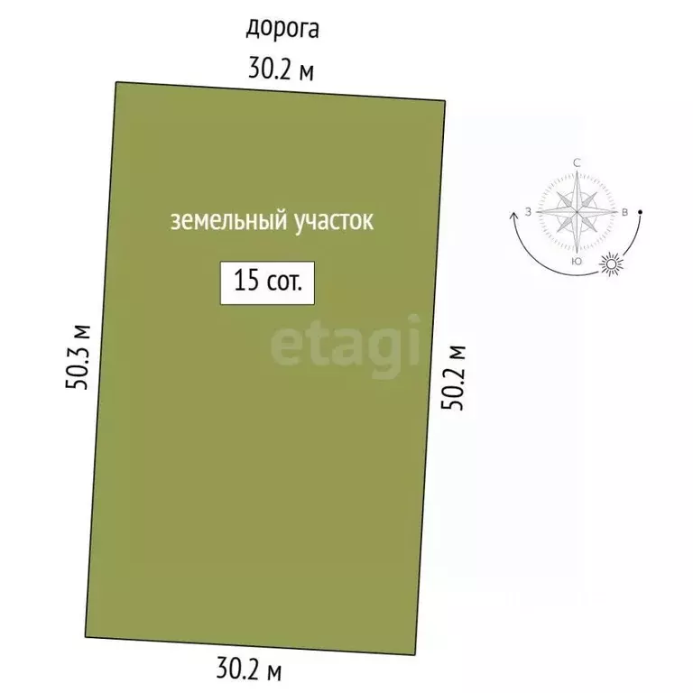 Участок в Тюменская область, Тюмень Матрешка СНТ, ул. Листопадная ... - Фото 2