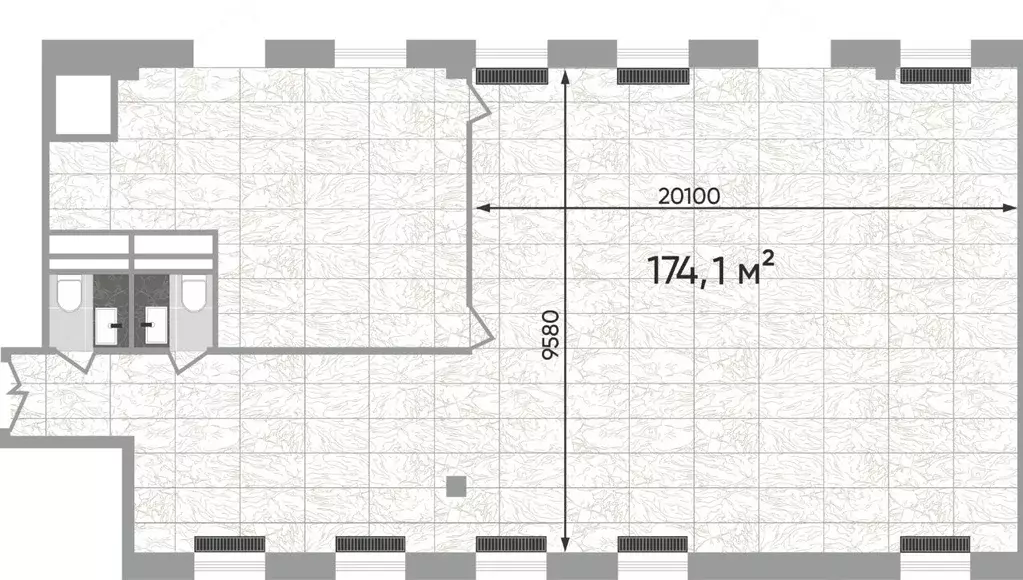 Помещение свободного назначения в Москва ул. Зорге, 9Ак1 (174 м) - Фото 1