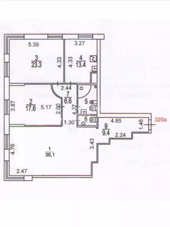 3-к кв. Москва Минская ул., 1ГК1 (116.0 м) - Фото 1