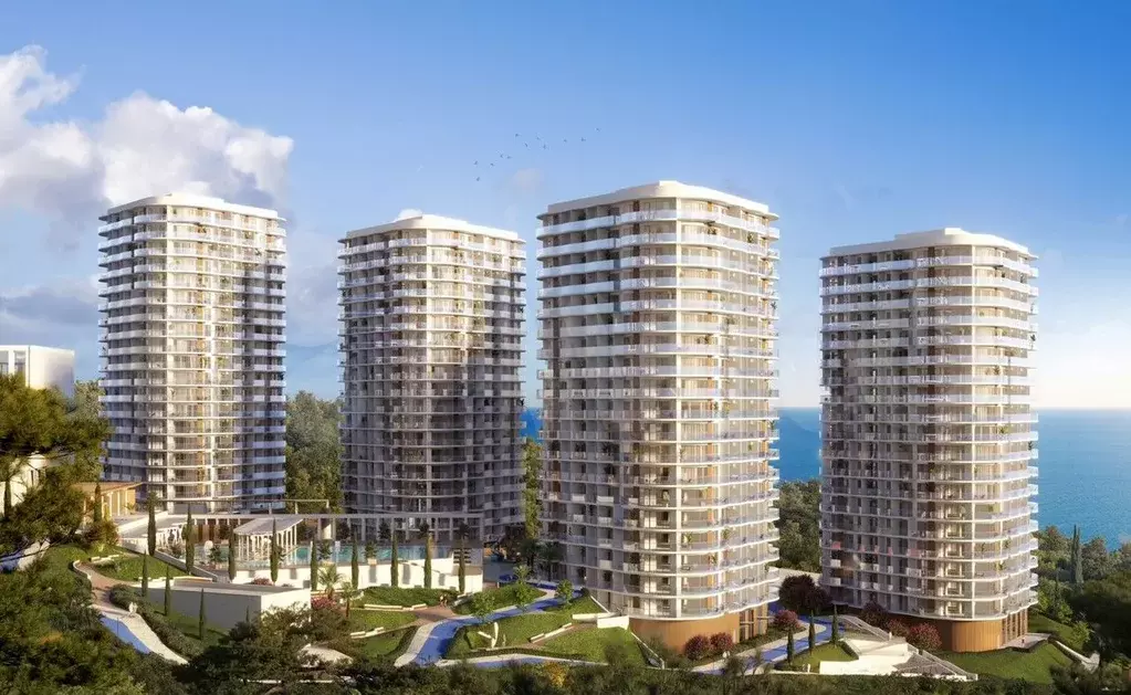Апартаменты-студия, 27 м, 19/20 эт. - Фото 1