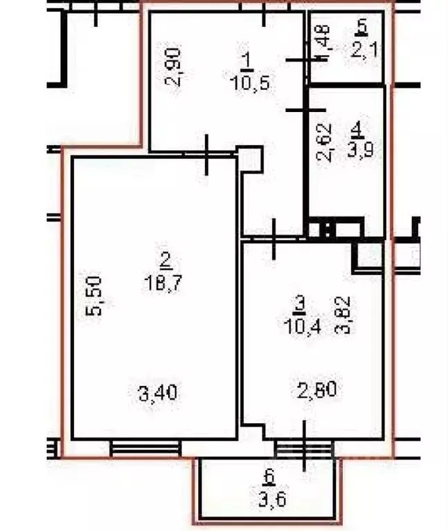 1-к кв. ростовская область, аксай ул. мира, 1 (45.0 м) - Фото 0