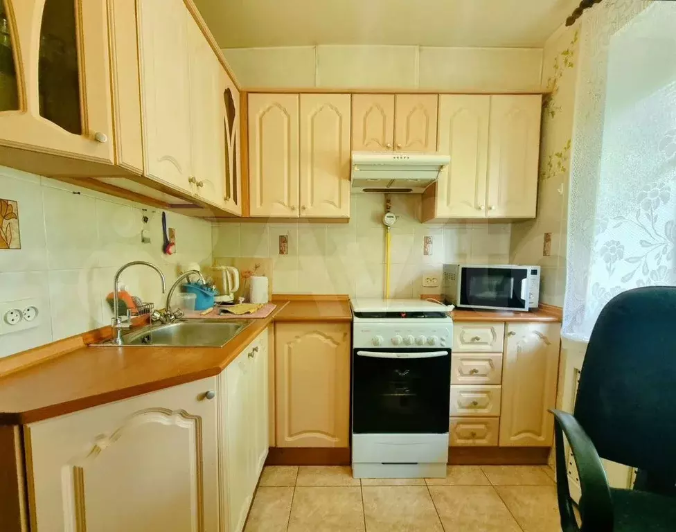1-к. квартира, 31,6 м, 1/5 эт. - Фото 0
