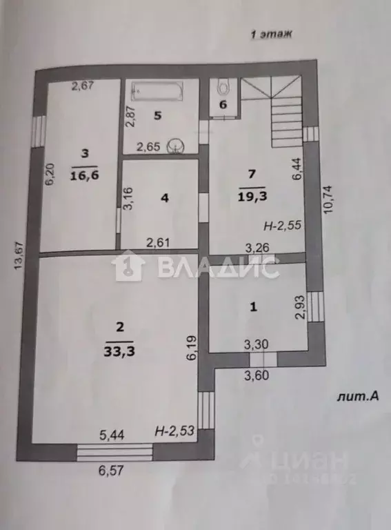 Дом в Белгородская область, Строитель Яковлевский городской округ, ул. ... - Фото 2