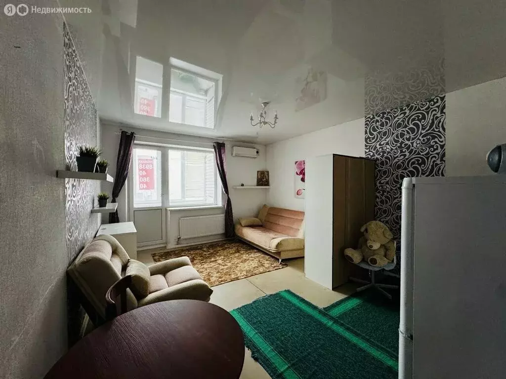 Квартира-студия: посёлок Российский, улица Ратной Славы, 29 (28 м) - Фото 1
