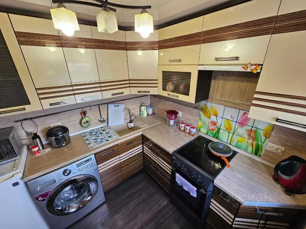 3-к кв. Приморский край, Владивосток ул. Адмирала Кузнецова, 52А (46.0 ... - Фото 2