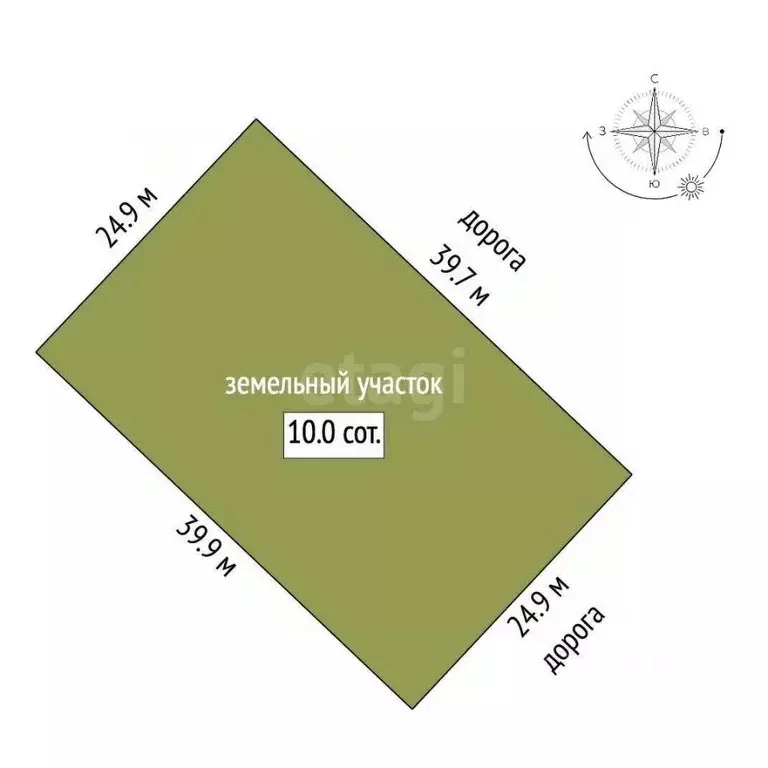 Участок в Челябинская область, Красноармейский муниципальный округ, с. ... - Фото 2