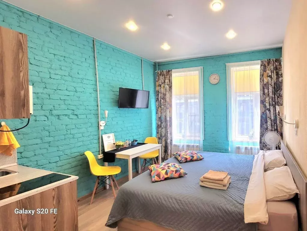 Студия Санкт-Петербург ул. Куйбышева, 20 (20.0 м) - Фото 1