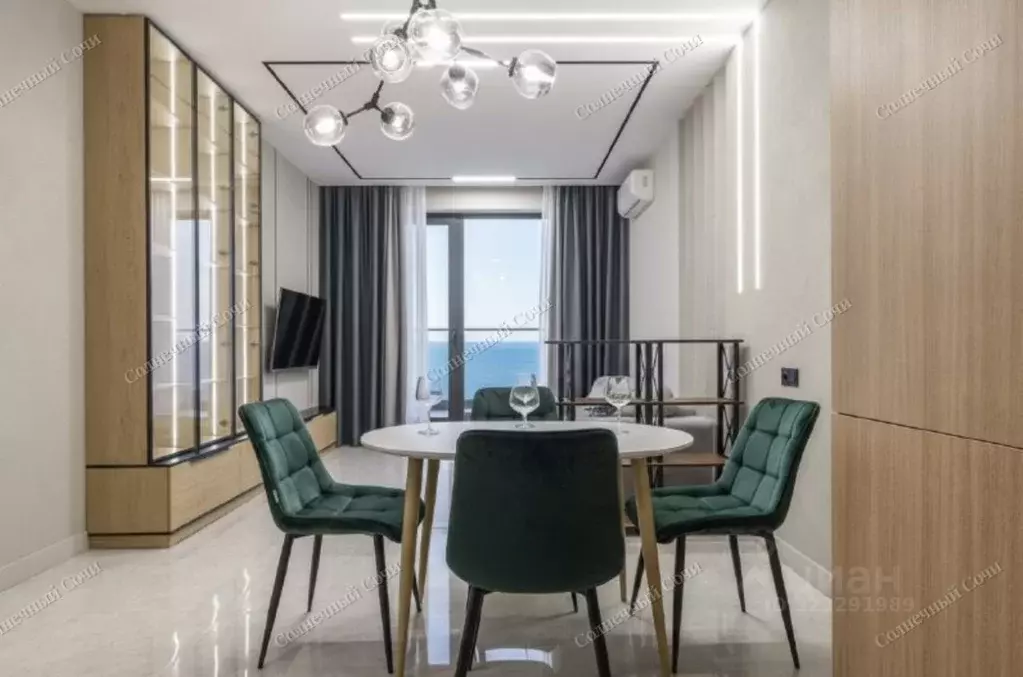 2-к кв. Краснодарский край, Сочи Мамайка мкр, ул. Крымская, 89 (65.0 ... - Фото 2