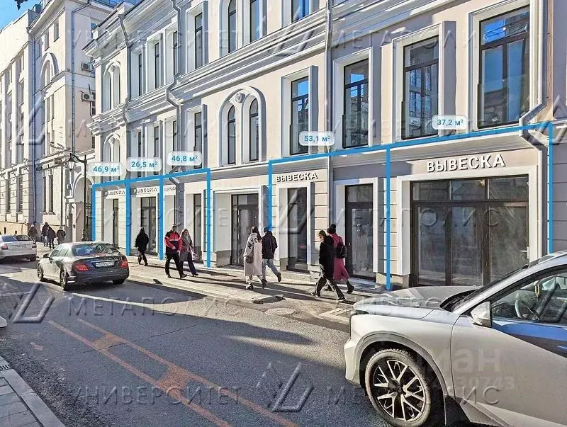 Торговая площадь в Москва Большая Бронная ул., 25С3 (47 м) - Фото 2