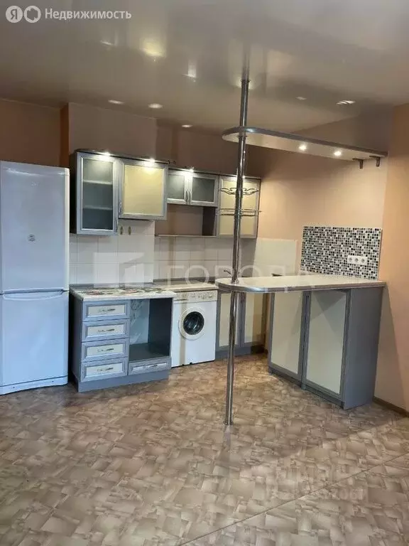 Квартира-студия: Новосибирск, улица В. Высоцкого, 64 (32.4 м) - Фото 1