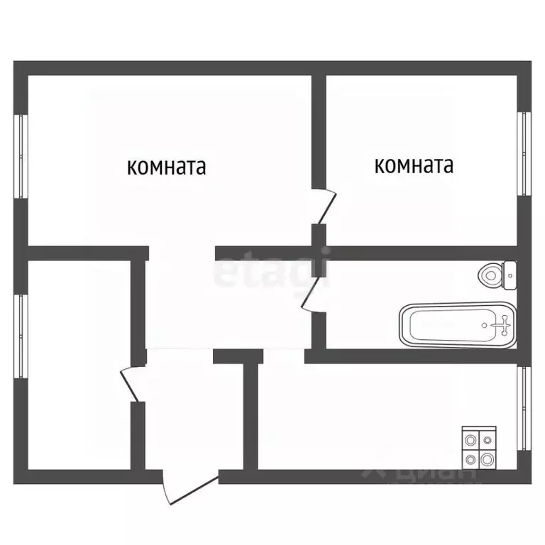 Дом в Владимирская область, Ковров ул. Ватутина, 5-7 (38 м) - Фото 2