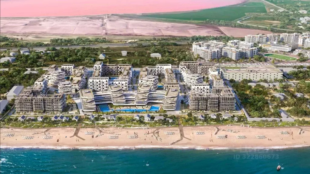 Студия Крым, Сакский район, Лесновское с/пос, с. Прибрежное ул. ... - Фото 0