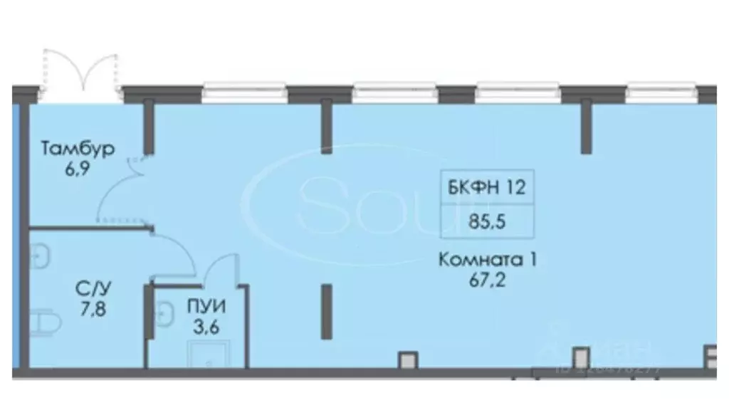 Торговая площадь в Московская область, Красногорск городской округ, ... - Фото 1