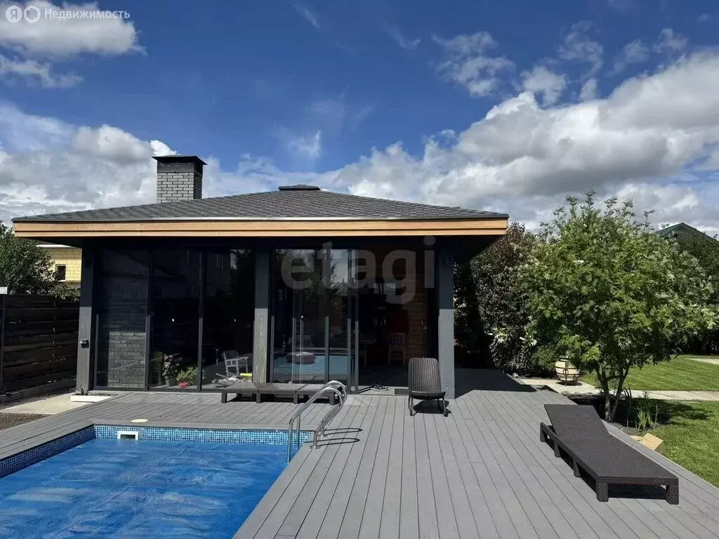 Дом в Мичуринский сельсовет, ДНТ Солнечный, Черничная улица (300 м) - Фото 2