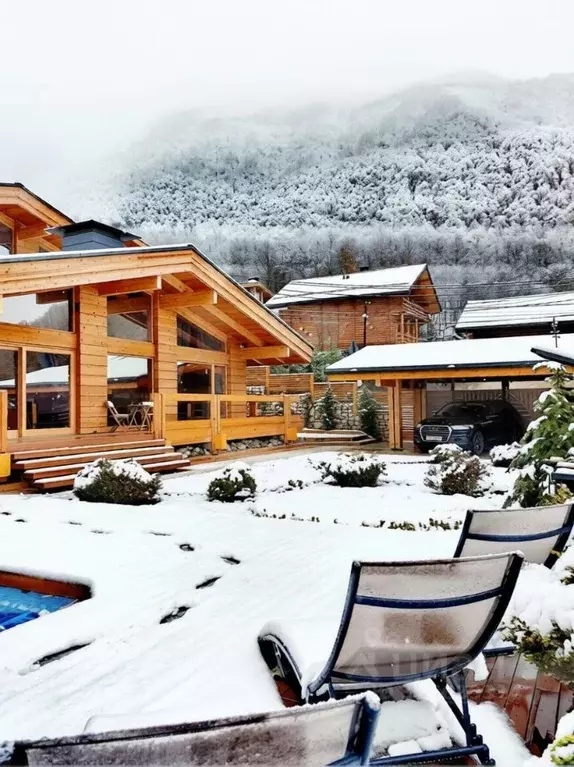 Дом в Краснодарский край, Сочи Красная Поляна пгт, ул. Ачишховская, 51 ... - Фото 1