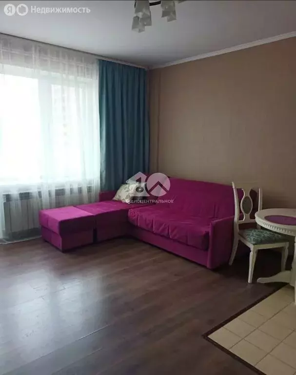 Квартира-студия: Новосибирск, улица Дуси Ковальчук, 238 (30.2 м) - Фото 1