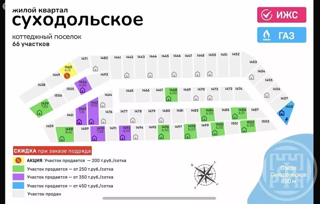 Участок в Приозерский район, Запорожское сельское поселение, деревня ... - Фото 0