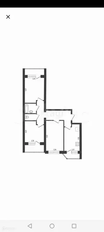 Продаётся 3-к квартира, 75 м - Фото 0