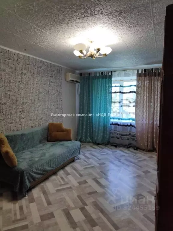 1-к кв. Хабаровский край, Хабаровск Мирная ул., 12 (33.0 м) - Фото 1