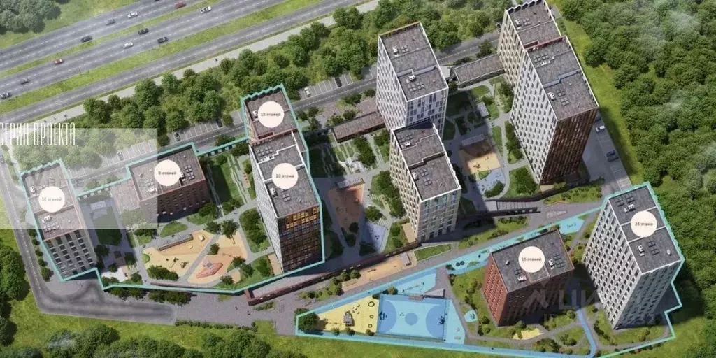 Студия Татарстан, Казань Вознесенский Квартал жилой комплекс (29.21 м) - Фото 0