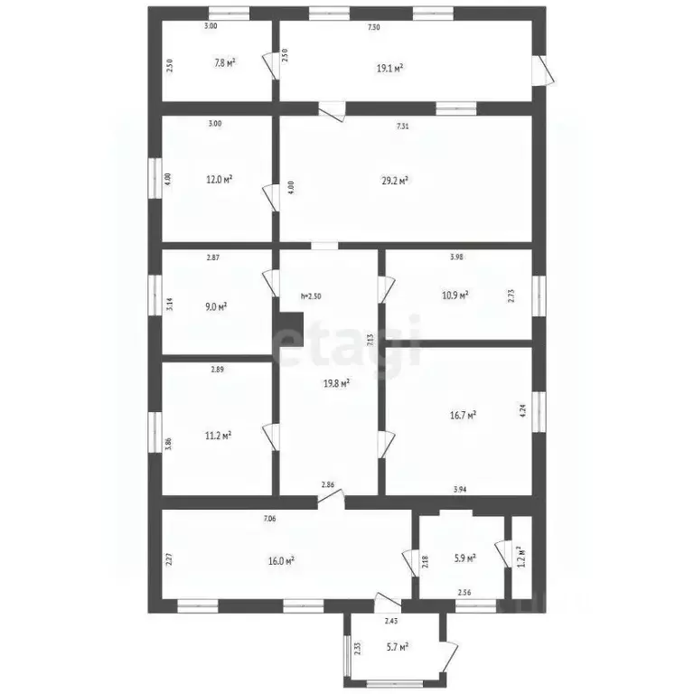 Дом в Крым, Ленинский район, Батальненское с/пос, с. Ячменное ул. ... - Фото 2