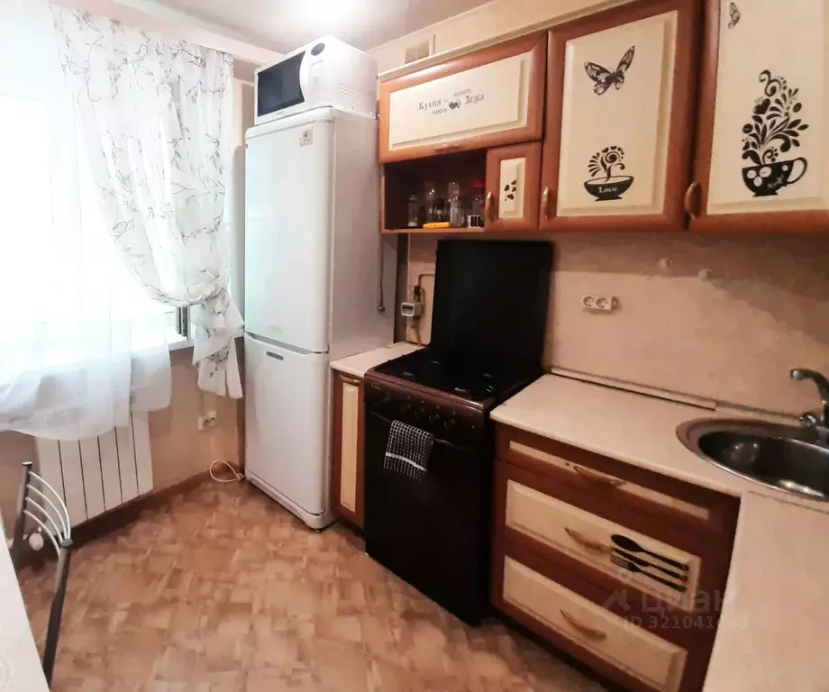 1-к кв. Липецкая область, Липецк ул. Гагарина, 107к3 (31.0 м) - Фото 1