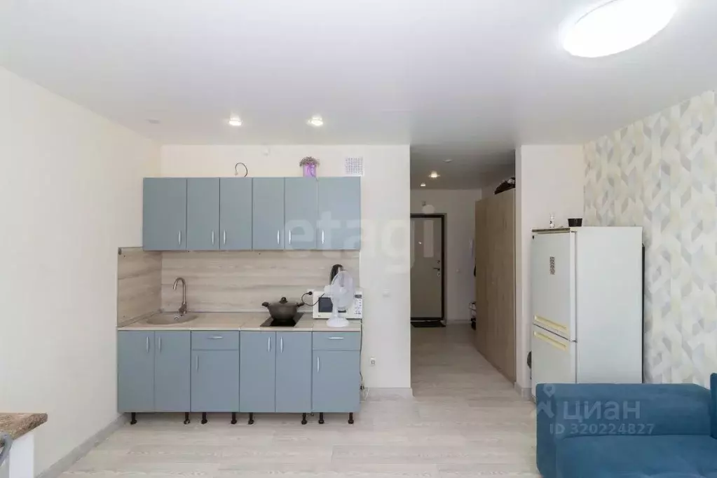 Студия Тюменская область, Тюмень Ставропольская ул., 160/1 (27.4 м) - Фото 1