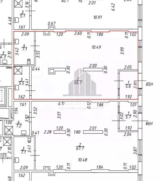 Помещение свободного назначения в Санкт-Петербург пос. Шушары, ул. ... - Фото 2