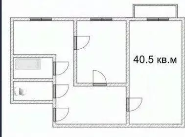 2-к кв. Санкт-Петербург ул. Пограничника Гарькавого, 8К1 (40.5 м) - Фото 2
