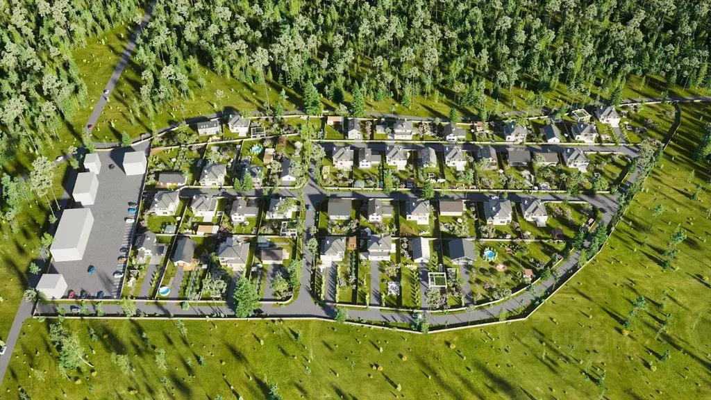 Участок в Ленинградская область, Приозерский район, Сосновское с/пос, ... - Фото 2