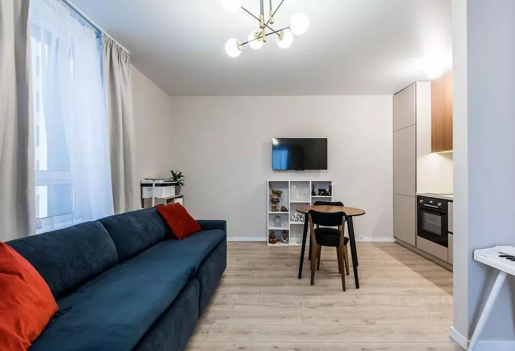 Студия Московская область, Красногорск ул. Тенистых Аллей, 1к2 (26.51 ... - Фото 2