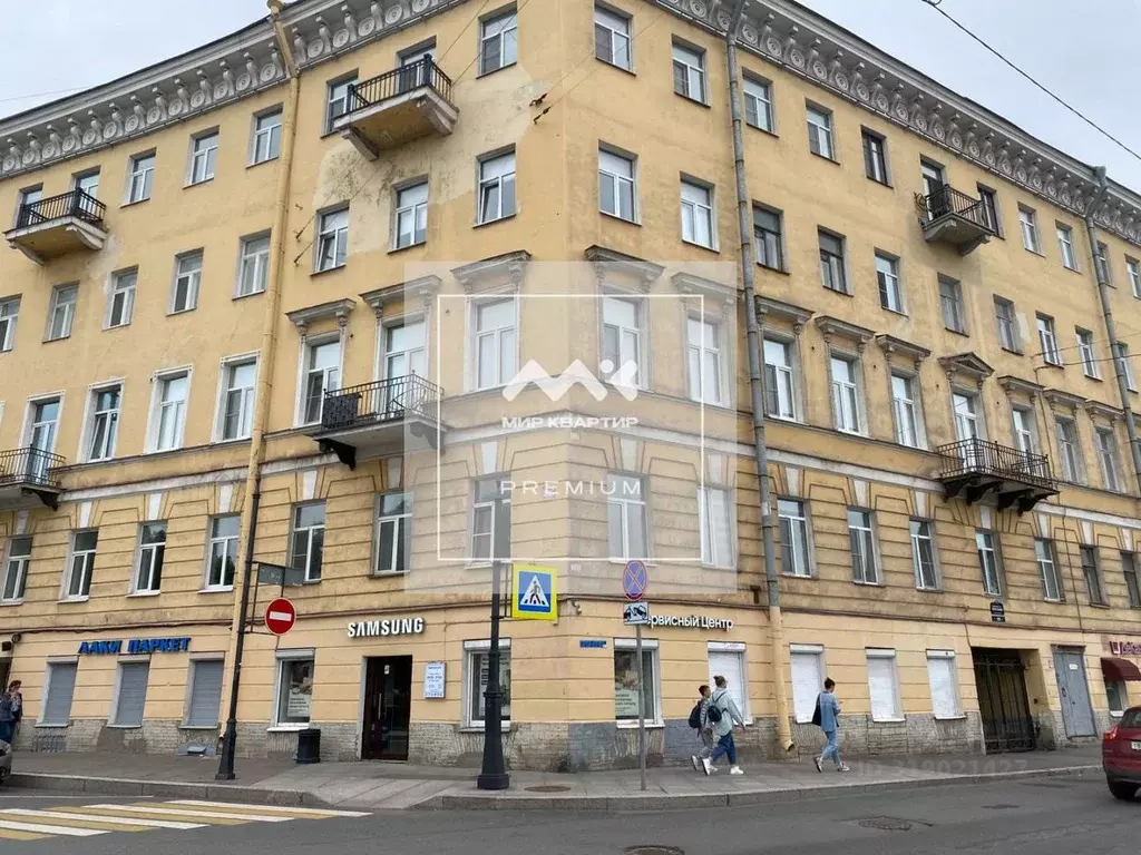 Помещение свободного назначения в Санкт-Петербург наб. Реки Фонтанки, ... - Фото 1