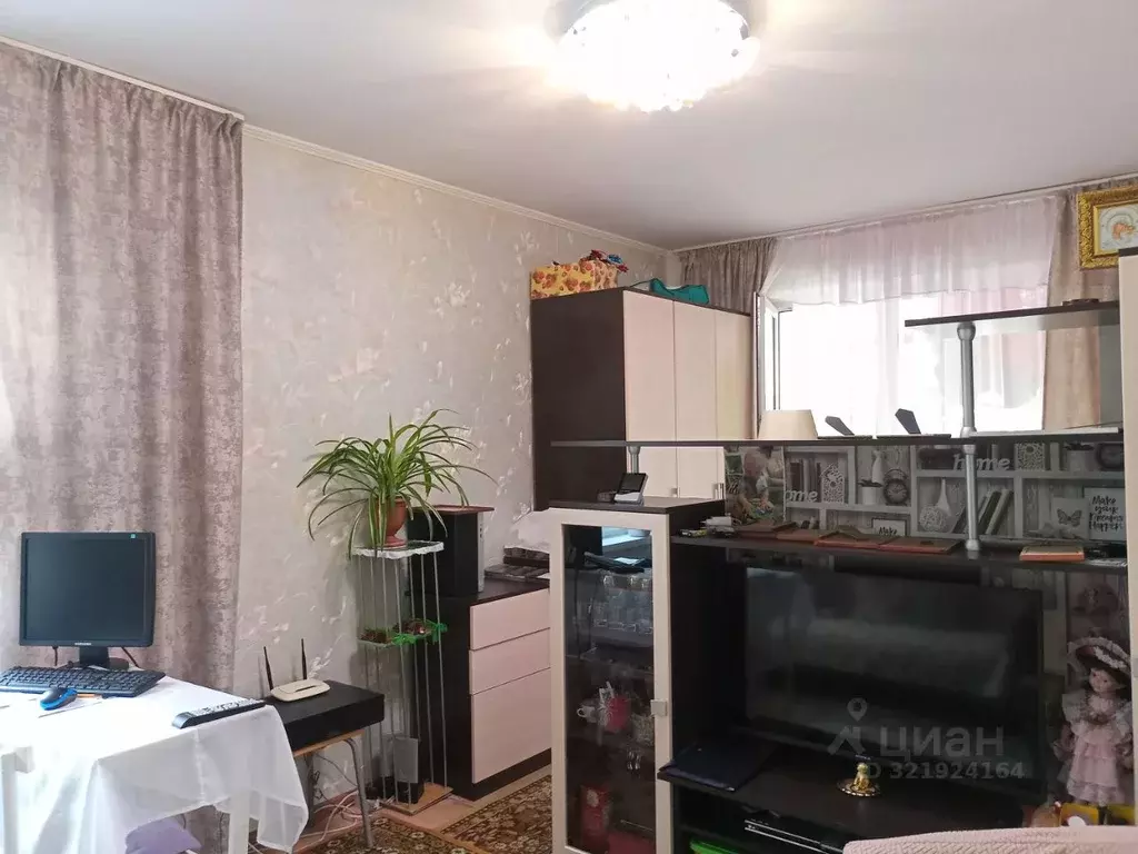 1-к кв. Курская область, Железногорск ул. Гагарина, 6к3 (31.4 м) - Фото 0