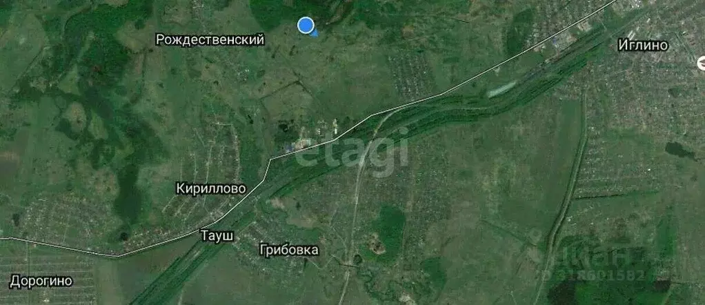 Участок в Башкортостан, Уфимский район, Кирилловский сельсовет, д. ... - Фото 1