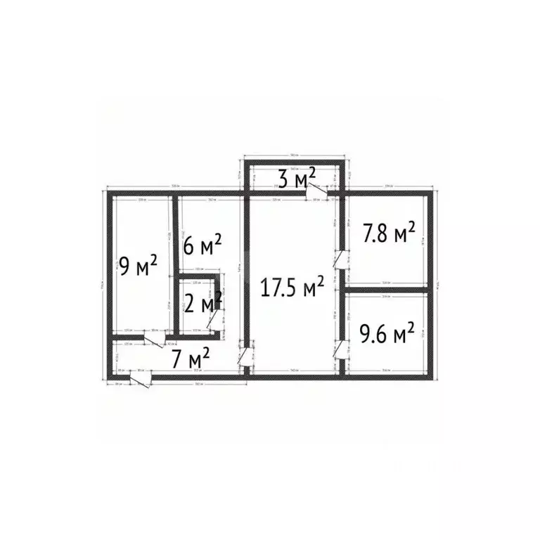 4-к кв. Дагестан, Махачкала ул. Юсупа Акаева, 11 (60.0 м) - Фото 2