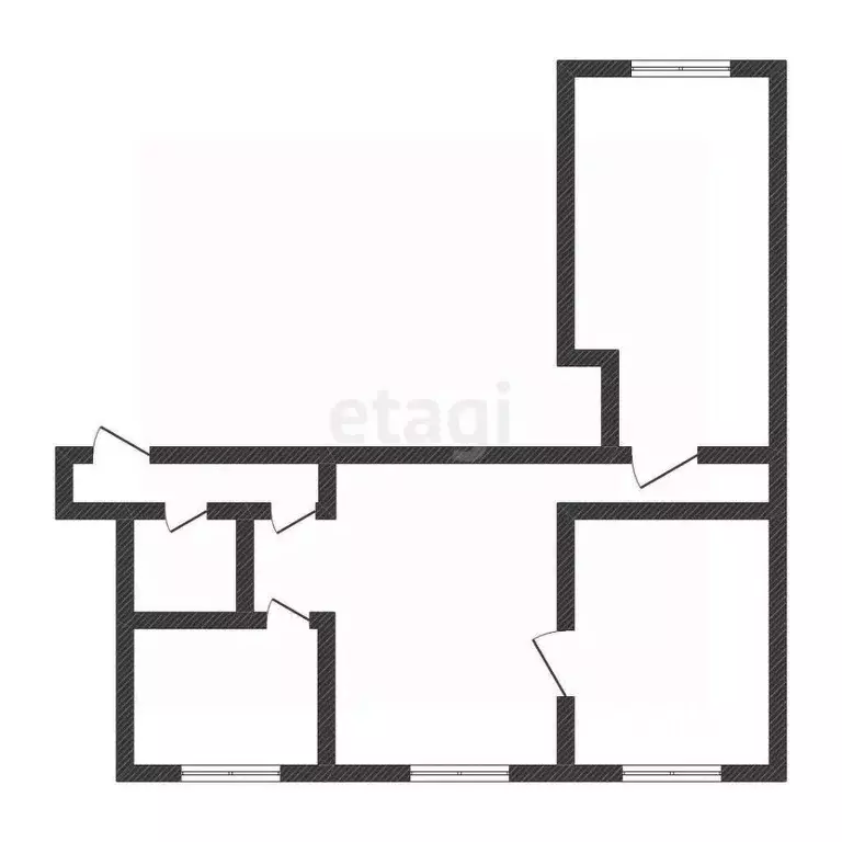 3-к кв. Алтайский край, Целинный район, с. Целинное Целинная ул., 10 ... - Фото 2