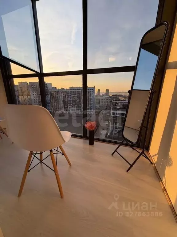 Студия Санкт-Петербург ул. Вадима Шефнера, 10к1 (27.0 м) - Фото 1