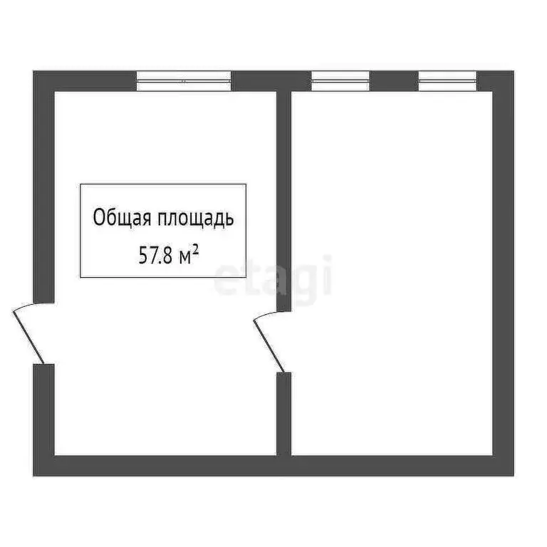 Дом в Маслянино, Октябрьская улица (57.8 м) - Фото 0
