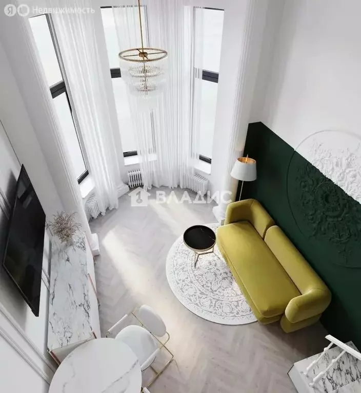 Квартира-студия: Санкт-Петербург, улица Чайковского, 42 (23 м) - Фото 1
