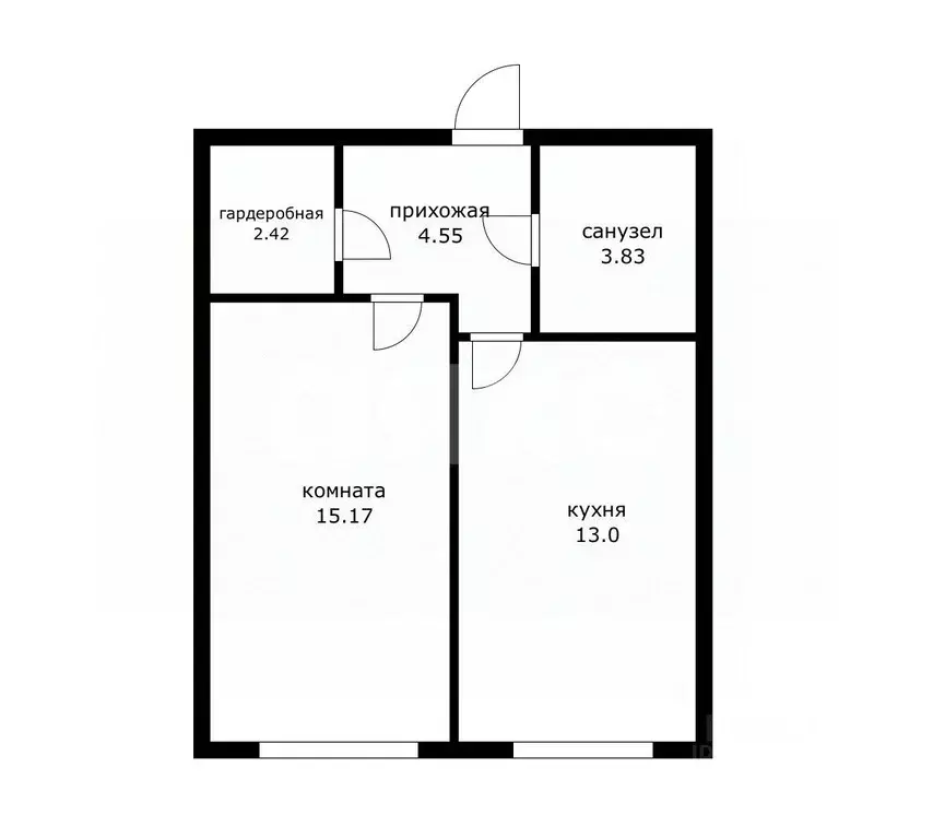 1-к кв. Московская область, Красноармейск Пушкинский городской округ, ... - Фото 2