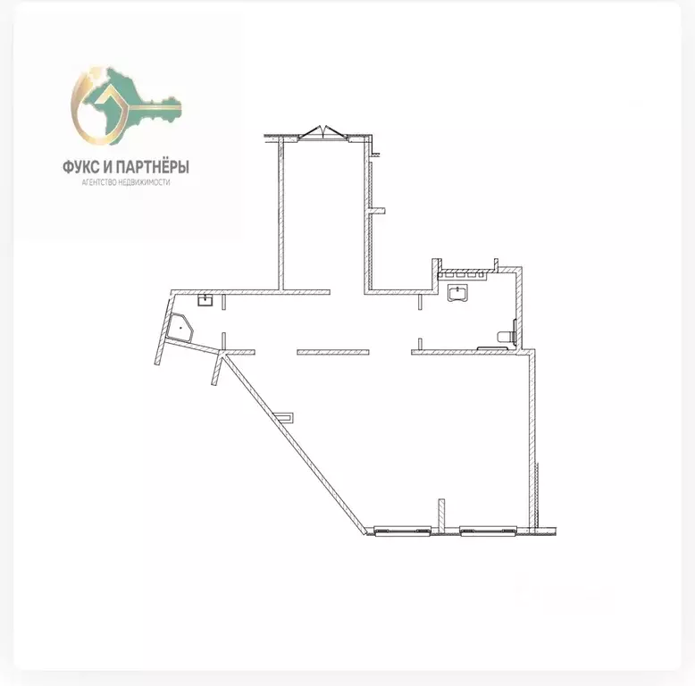 Помещение свободного назначения в Крым, Евпатория ул. 60 лет ВЛКСМ, ... - Фото 1